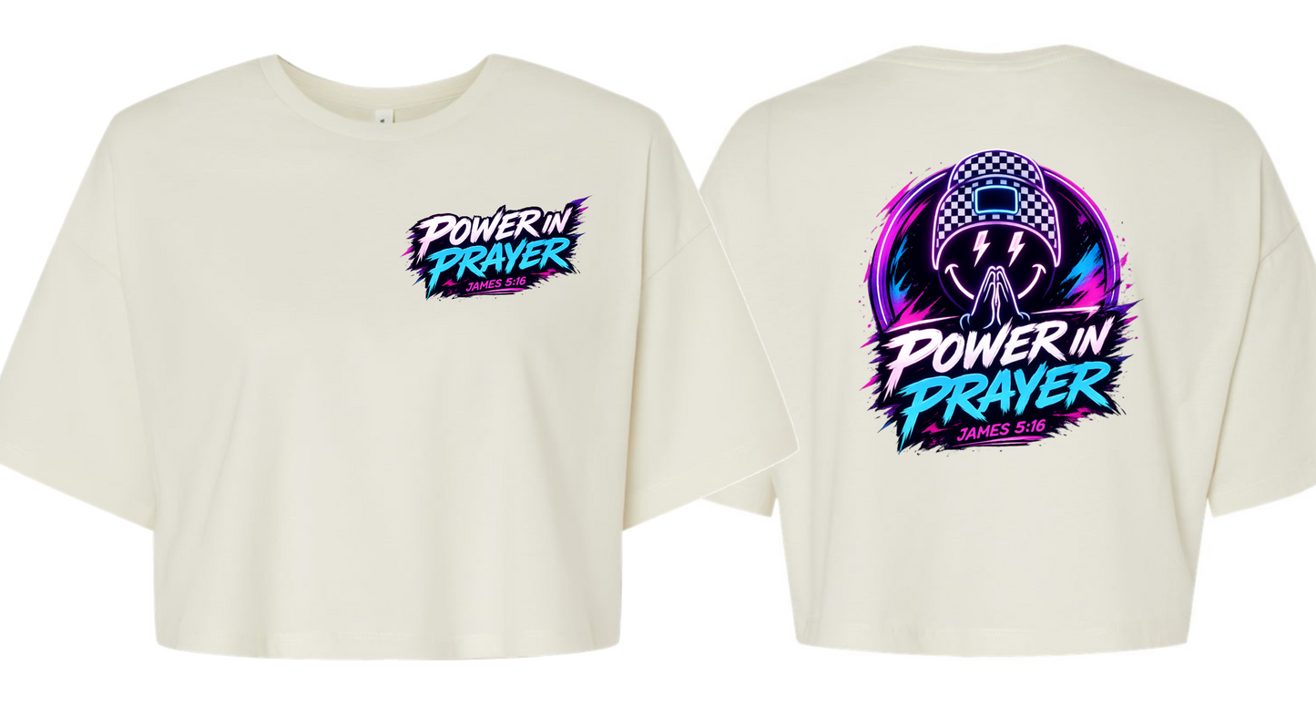 Power in Prayer Crop Top