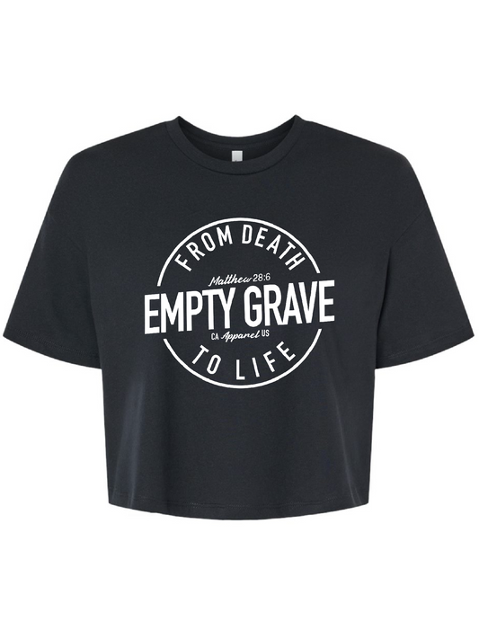Empty Grave Crop Top