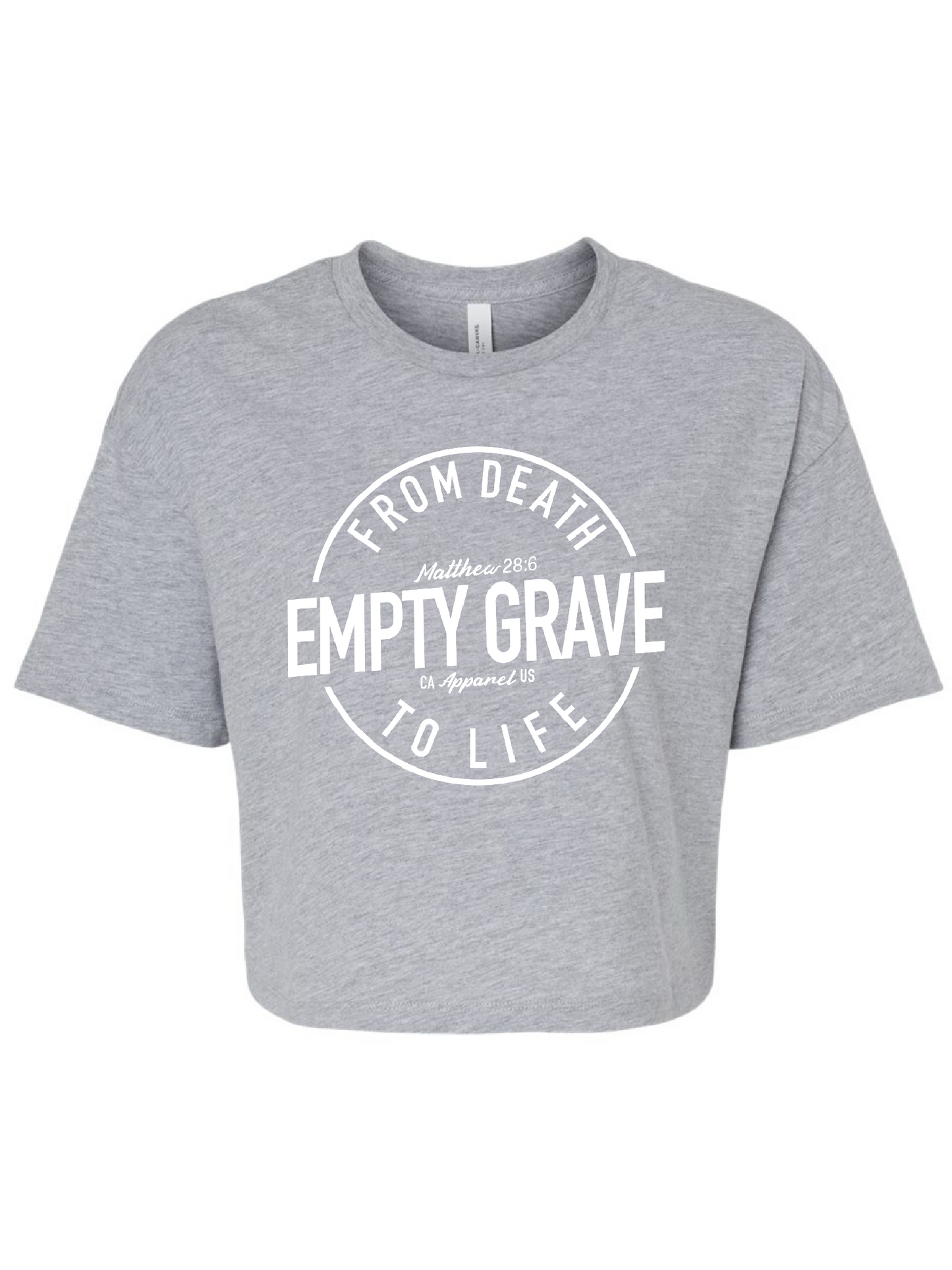 Empty Grave Crop Top