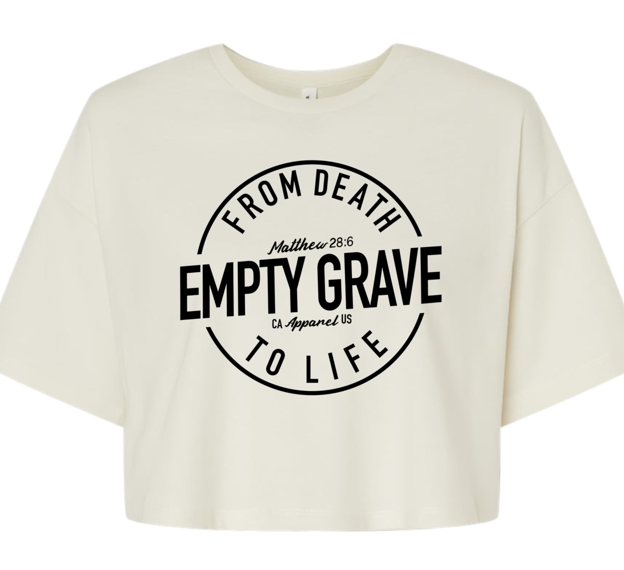 Empty Grave Crop Top