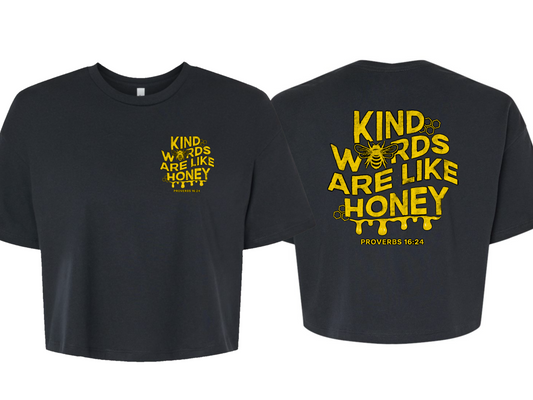 Kind Words Crop Top