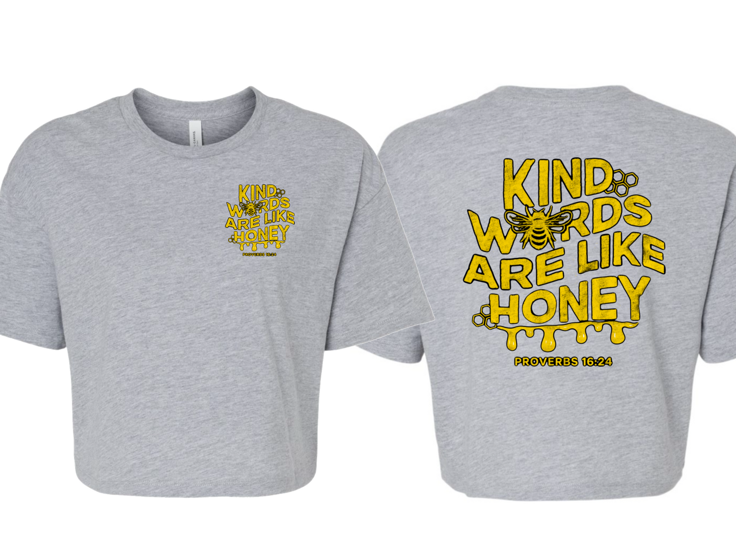 Kind Words Crop Top