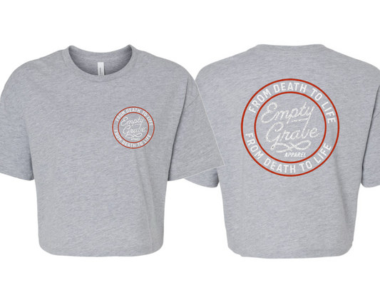 From Death To Life Crop Top